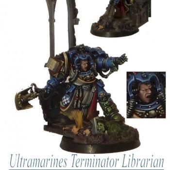 Ultramarines Terminator Librarian by miniatureheaven