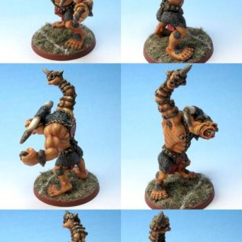 Grashnak Blackhoof - Bloodbowl minotaur starplayer by ptdesignstudio