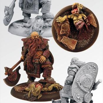 Scibor Monstrous Monsters 54mm Randolph Gobherd Dwarf by Scibor
