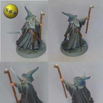 Gandalf the Grey Mines of Moria by nels0nmac