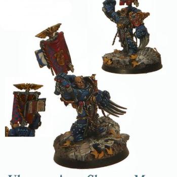 Ultramarines chapter master by miniatureheaven