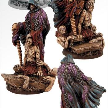 Scibor Monstrous Monsters 54mm Mantus The Necromacer by Scibor