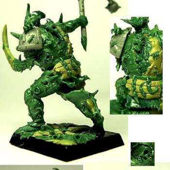 Champion of Nurgle (28mm) by Chasm Keeper