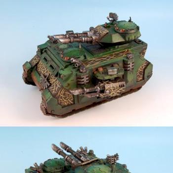 Warhammer 40K Dark Angels Predator Tank by rene