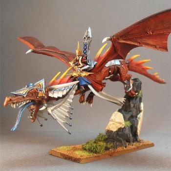 High Elf Dragon Mage 1 by Miniature Art Studio