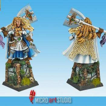 High Elf Korhil - White Lions Captain by MiG