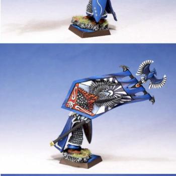 High Elves Battle Standard Bearer by MantraStudio