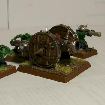 Goblin Looted Cannon and Crew by Sergeant Ventris