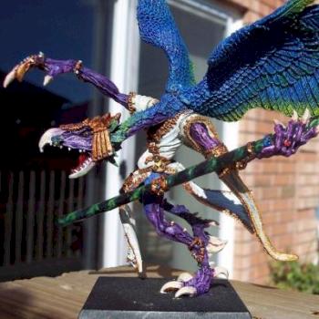 Tzeench Lord of Change by moon46