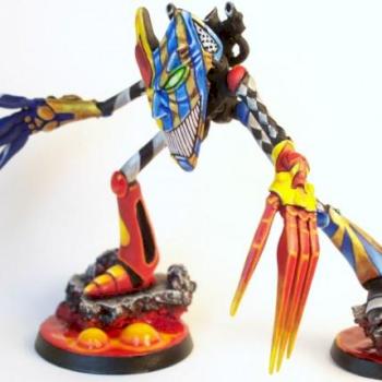Harlequin Wraithlord  - close assault by pariah72