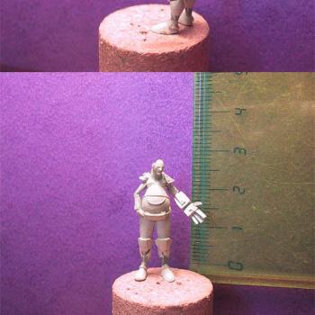 28mm cyborg guy by Valentin