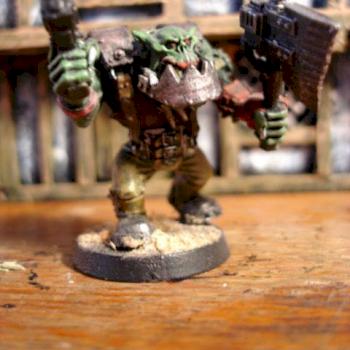 Guerrier Ork 40K by Bef