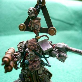 Possessed Grey Knight Icon Bearer of Nurgle by Vain Games