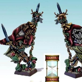 Wood Elves Battle Standard Bearer by MantraStudio