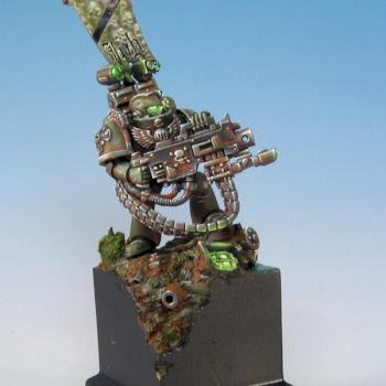 Space Marines with heavy bolter - main view by Manumilitari