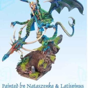 Wood Elf Dragon by Black Gobbo