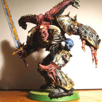 Chaos Daemon Prince by Yop2k