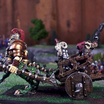 Beastman Chariot by DrachenX