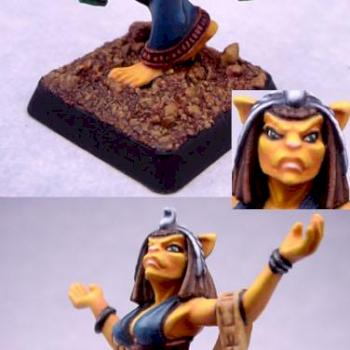 Wargods of Aegyptus Basti Priestess by Jubilee