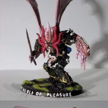Slaanesh Daemon Prince by mbigos