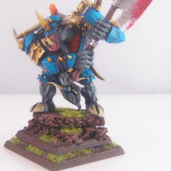 Beastmen Doombull Minotaur by candypalmer