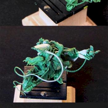 Slaanesh Lord on Demon Steed by Gregorczuk