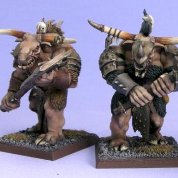 Beastmen Minotaurs by Jarrett