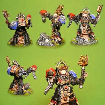 Space Marine Terminator Chaplain by FRAg