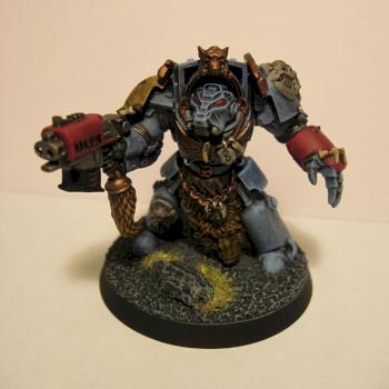 Space Wolves Terminator Wolf Guard by pompeychiv