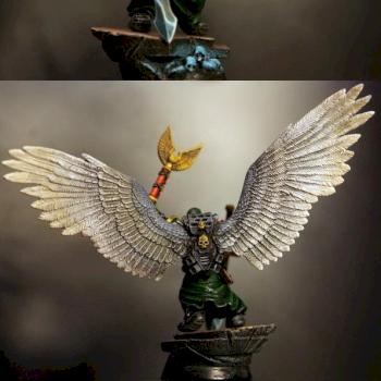 Dark Angels Interrogator-Chaplain Asmodai by Zubr
