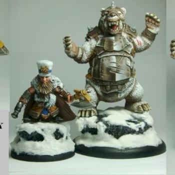 Hordes Brun Cragback and Lug by Darkmaw