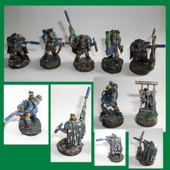 Space Marine Scout Trupp by Xotox