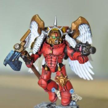 Blood Angels Sanguinary Captain by gunsniper24x