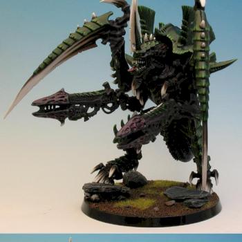 Tyranid Hive Tyrant by sirean syan