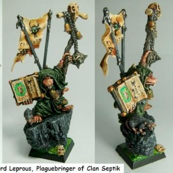 Skaven Clans Pestilens Plague Priest by Darkmaw