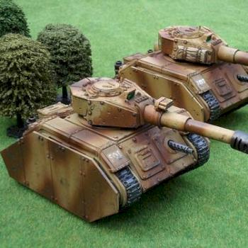Leman Russ Battle Tanks by Syph