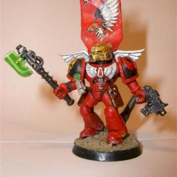 Blood Angels Vet. Sarge by FrinzPranz