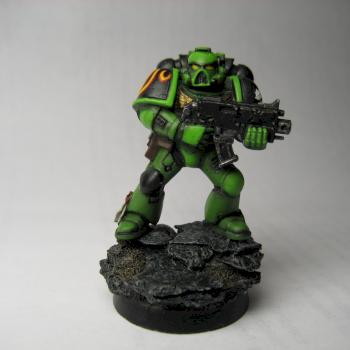 Space marine Salamander by nikagruzin