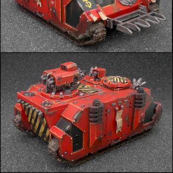 Blood Angel Razorback by rumplemaster