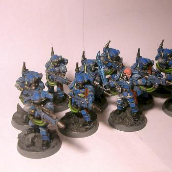 Vanthae Kasrkin groupshot by brother_Klont
