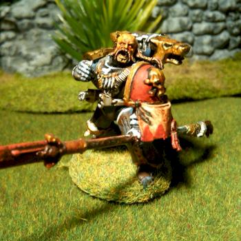 Wolf Guard with Spear by markotan