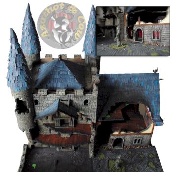 Manoir de Mordheim by azathothprime