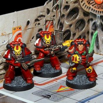 Space Crusade - Blood Angels by skullhamma