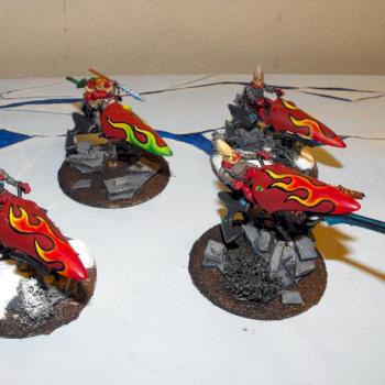 Eldar Jet Bikes by theironjef