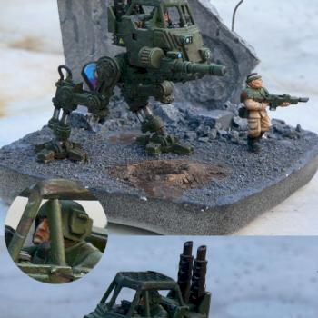 diorama sentinelle by domb