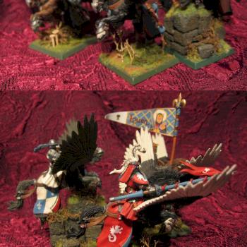 Bretonnian Pegasus command by szeli