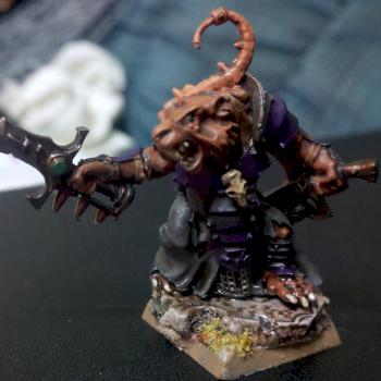 Skaven Warlord Spinetail by cplares