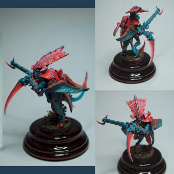 tyranid hive tyrant by Alex Oz