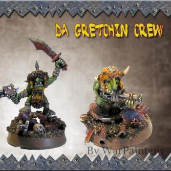 40k Ork gretchin by WarPaintGuy