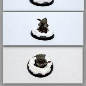 Reaper Miniatures Mousling Christmas Caroler by The_Iron_Painter